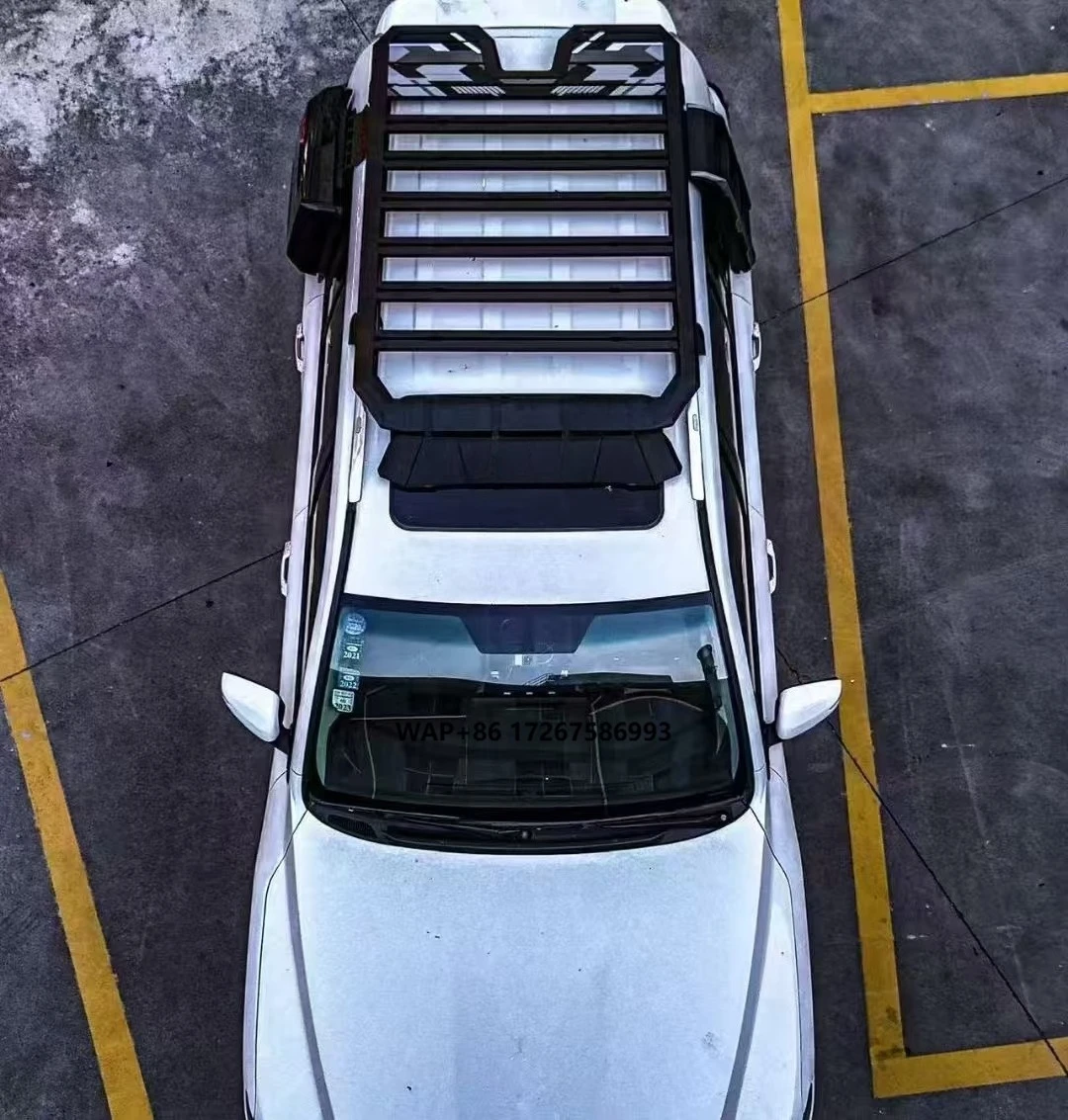 

Roof Rack Rooftop Cargo Luggage Carrier Steel Basket for Land Cruiser Lc300 2022-2025 ROOF PLATFORM