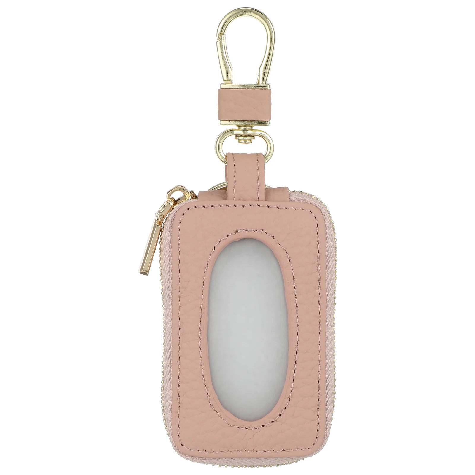 

Car Key Bag Cover Fob Shield Case Holder Chain Protector Minimalist Keychain Pouch Secure Zipper Slot Portable Design Car Keys