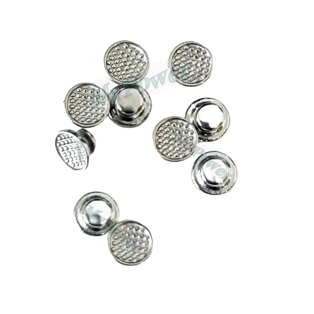 Dental Orthodontic Lingual Button Bondable Round Mesh Base Bond Bonding Adhesive