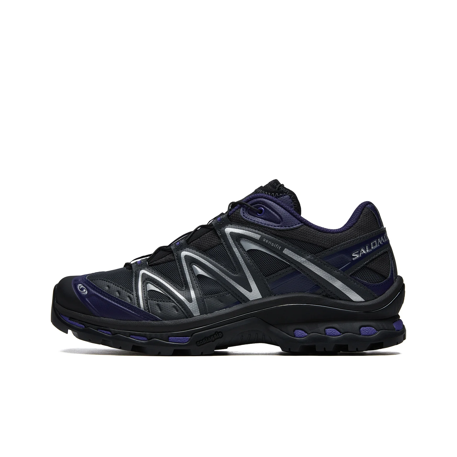 SALOMON XT Quest Low top Running Shoes Unisex Black Purple L49126000