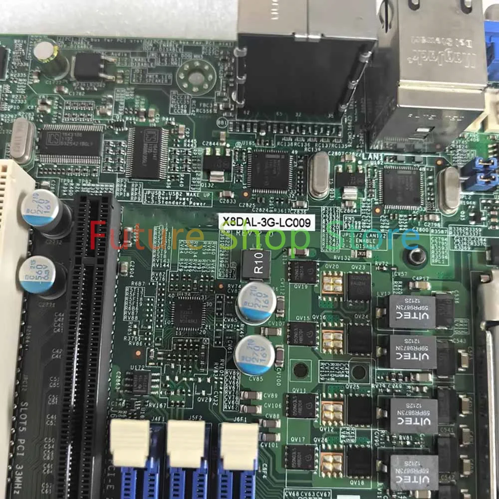 Server-Motherboard mit zwei CPU-Steckplätzen DDR3 X8DAL-3G-LC009