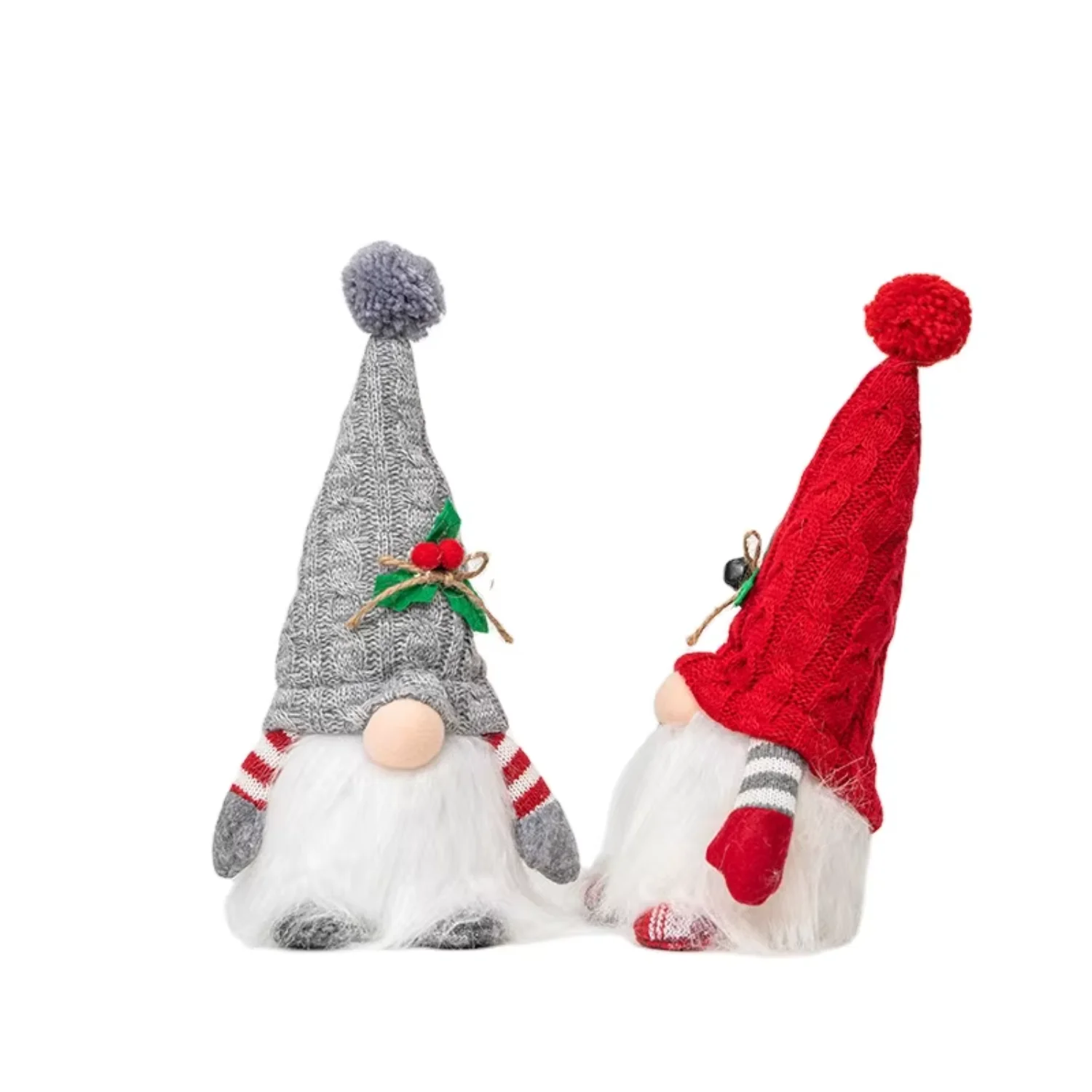 Merry Christmas Faceless Dwarf Doll Gnomes With Light For Xmas  Window Table Decoration Wholesale