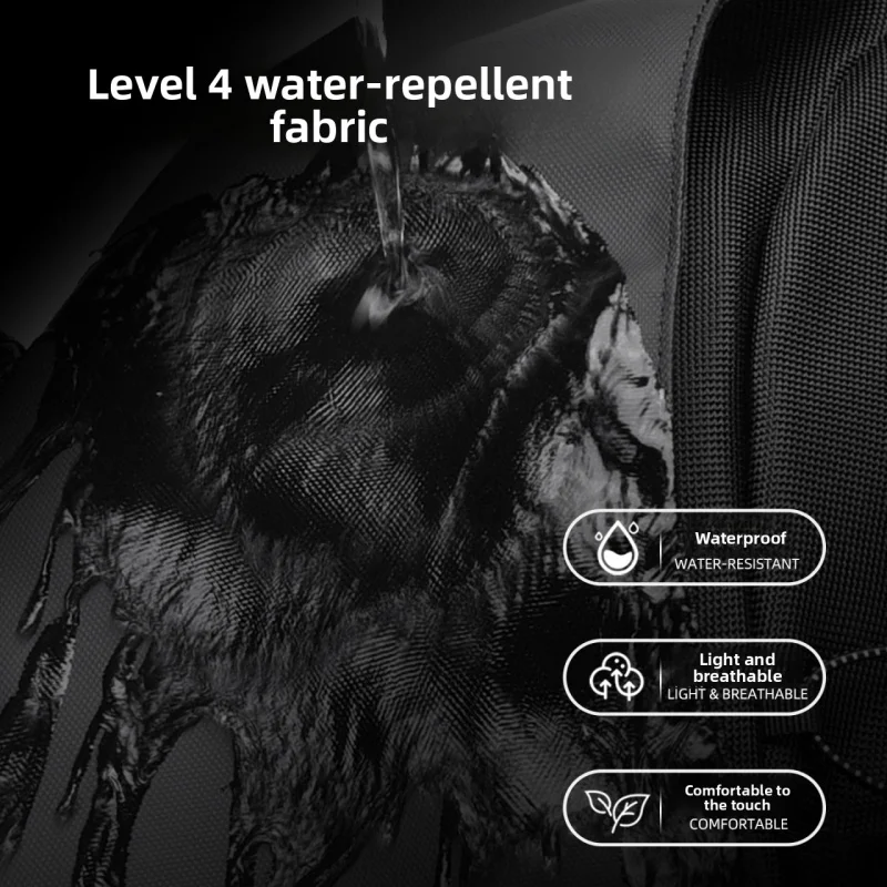 Outdoor sports and leisure water-repellent men's and women's bags，Chest Bag，Large Capacity