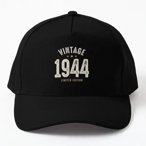 

Винтажная бейсболка с рожденными в 1944 году на 78 лет, шляпа Snapback в стиле хип-хоп, женская весенняя кепка Мужской однотонный капот для мальчиков на открытом воздухе