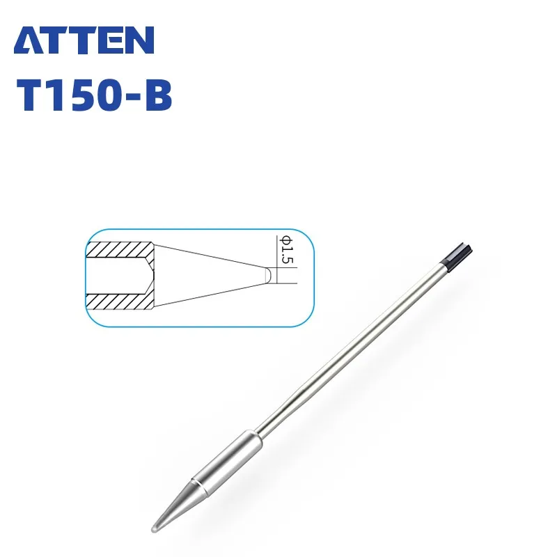 

ATTEN GT-Y150 Soldering Tip T150-B/K/3C/5C/3.2D/4.6D/6.5D Iron Head Replacement Tool