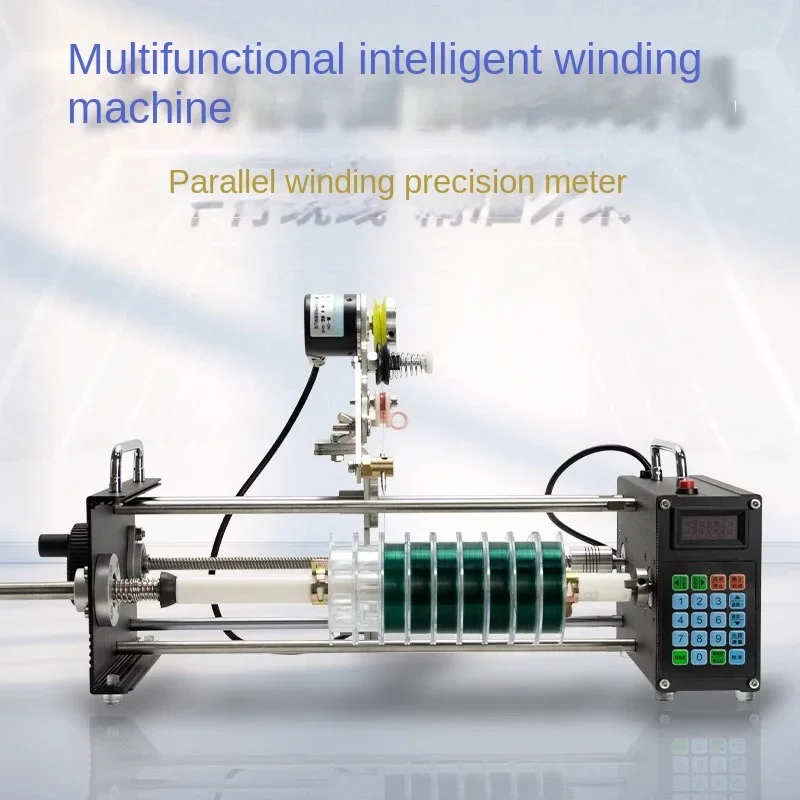 Full-automatic fishing line winding machine parallel winding and arranging machine intelligent numerical control meter arranging