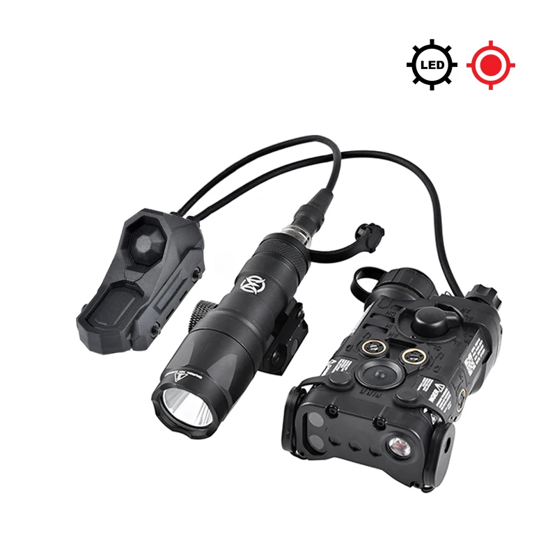 WADSN Tactical NGL3 Red Green Blue IR Laser Sight 300 600 Flashlight AXO Dual Plug Switch Airsoft Hunting Gear