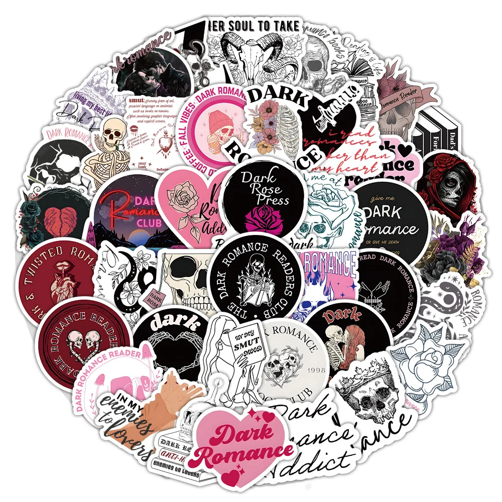 10/30/50/100PCS Blackman Romance Stickers Gothic Graffiti Sticker decorazione impermeabile Laptop Phone chitarra Bike Skateboard Toy