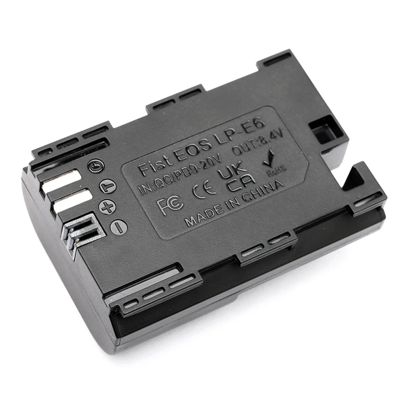 Replace LP-E6 Dummy Battery Parts For Canon EOS5D Markiv/5D Markll5ds/5DSR/5D Mark Il/6D Mark Il/EOS6D/7D Mark 11/7D EOS60D