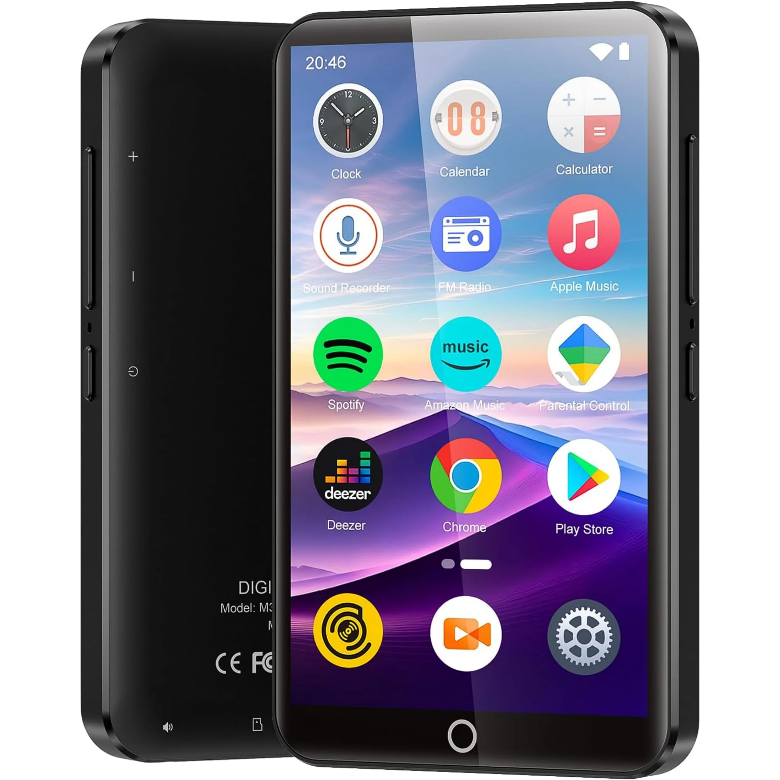 96GB (32GB+64GB) with Bluetooth and WiFi, 4.02-inch Touchscreen with Spotify, Audible, Deezer, App Store, Digital HIFI Music Pla