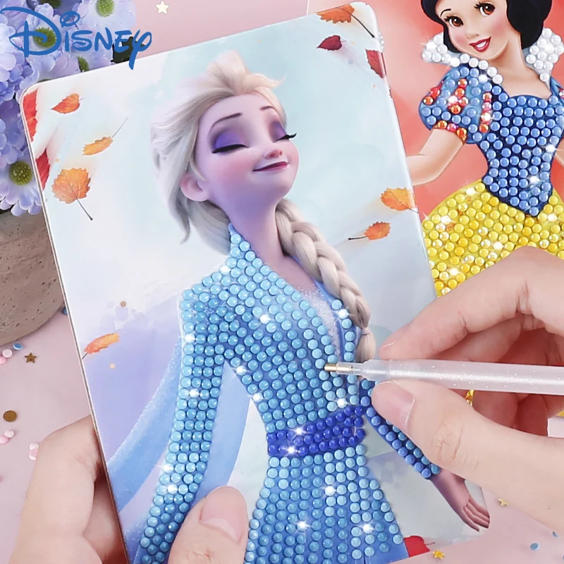 

Disney children's diamond stickers handmade diy making material bag point diamond crystal girls and girls educational toys