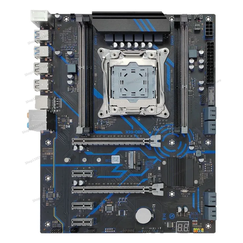 For X99-QD3 Desktop Computer Main Board Original C612X99 Chip 2011-3 Pin DDR3 Four-slot New Large Board 5pcs