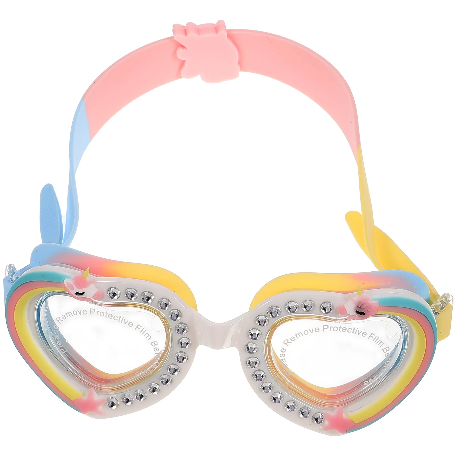 

Toddlers High-definition Waterproof and Anti-fog Goggles (candy Color) Kids Swimming PC for 3-5 Child