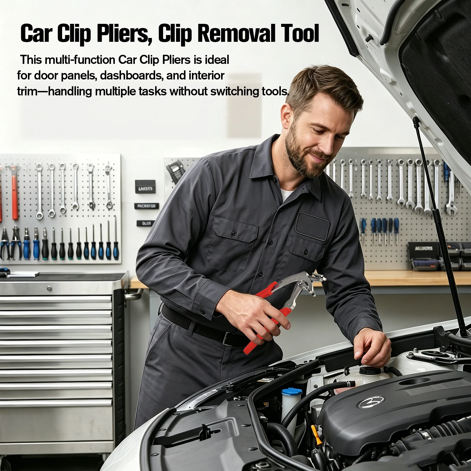Car Clip Pliers with 40PCS Aut - огляд і ціна Car Workshop Tools Equipment