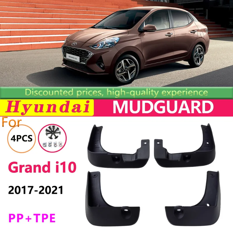 

Suitable for 17-21 Hyundai I10 Car Accessories Grand I10 Sedan Front and Rear Tire Fender Skin