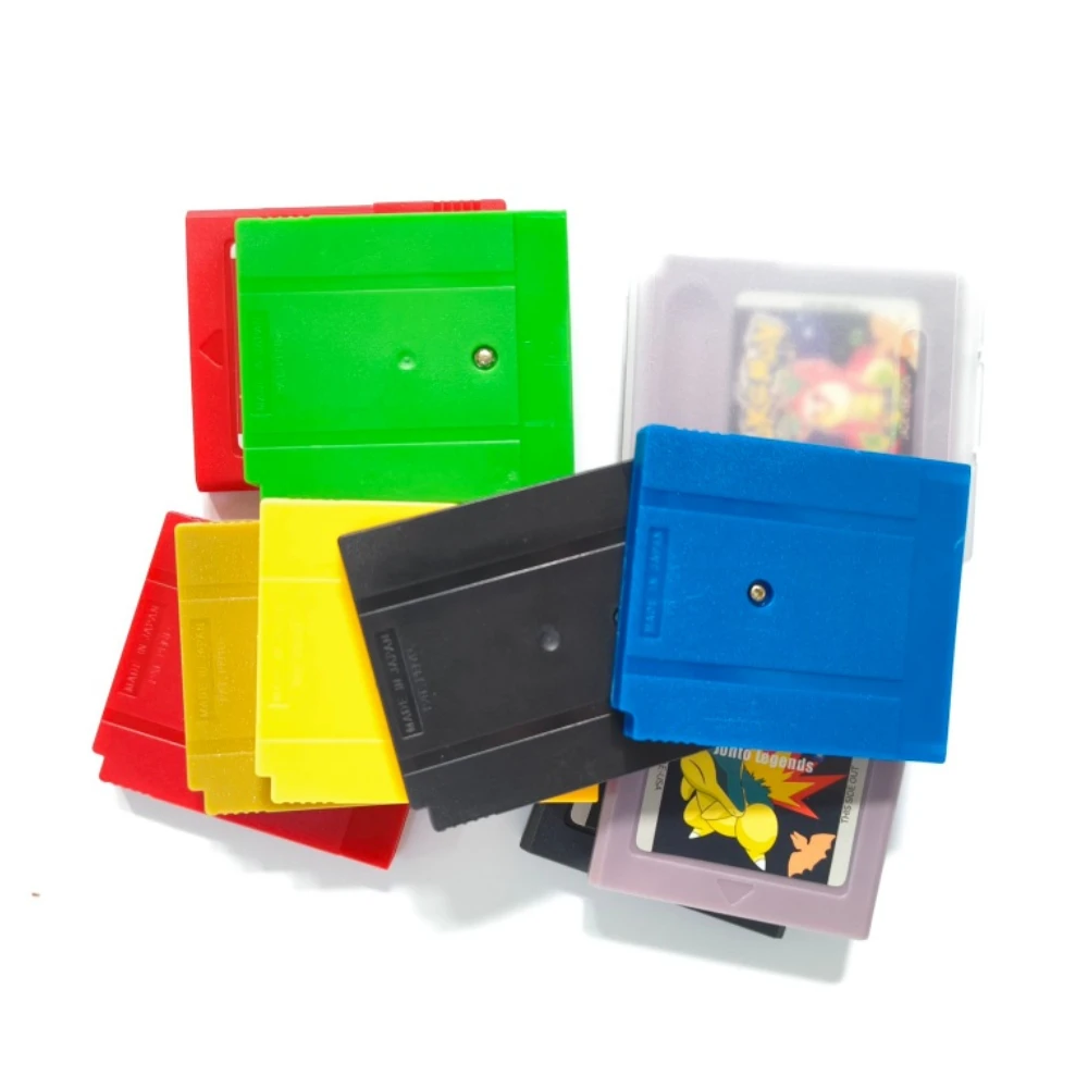 การ์ดเกมโปเกมอน GBC 16 บิต รุ่นอเมริกา ทีมร็อคเก็ต เอ็ดมอน โกลด์ 97 รีฟอร์จ คริสตัลคาลอส สำหรับ GBC GBA ของขวัญปีใหม่สำหรับเด็ก