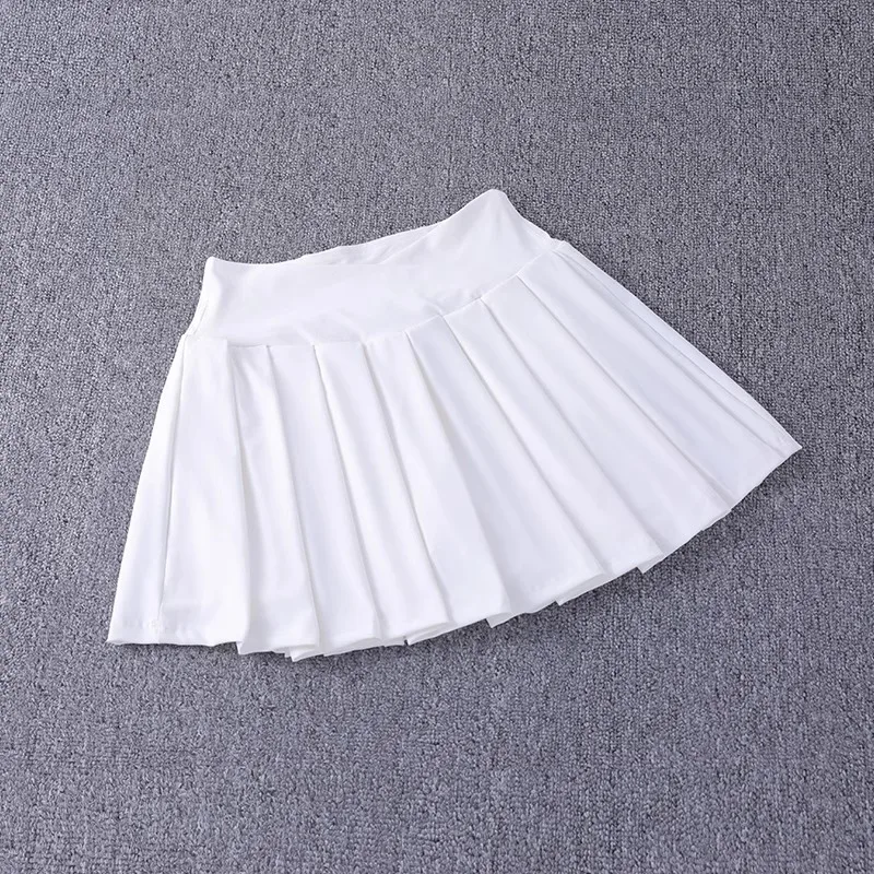 Women\'s Quick Dry Pleated Tennis Skirts Mid Waisted Cute Athletic Workout Running Sports Golf Skorts