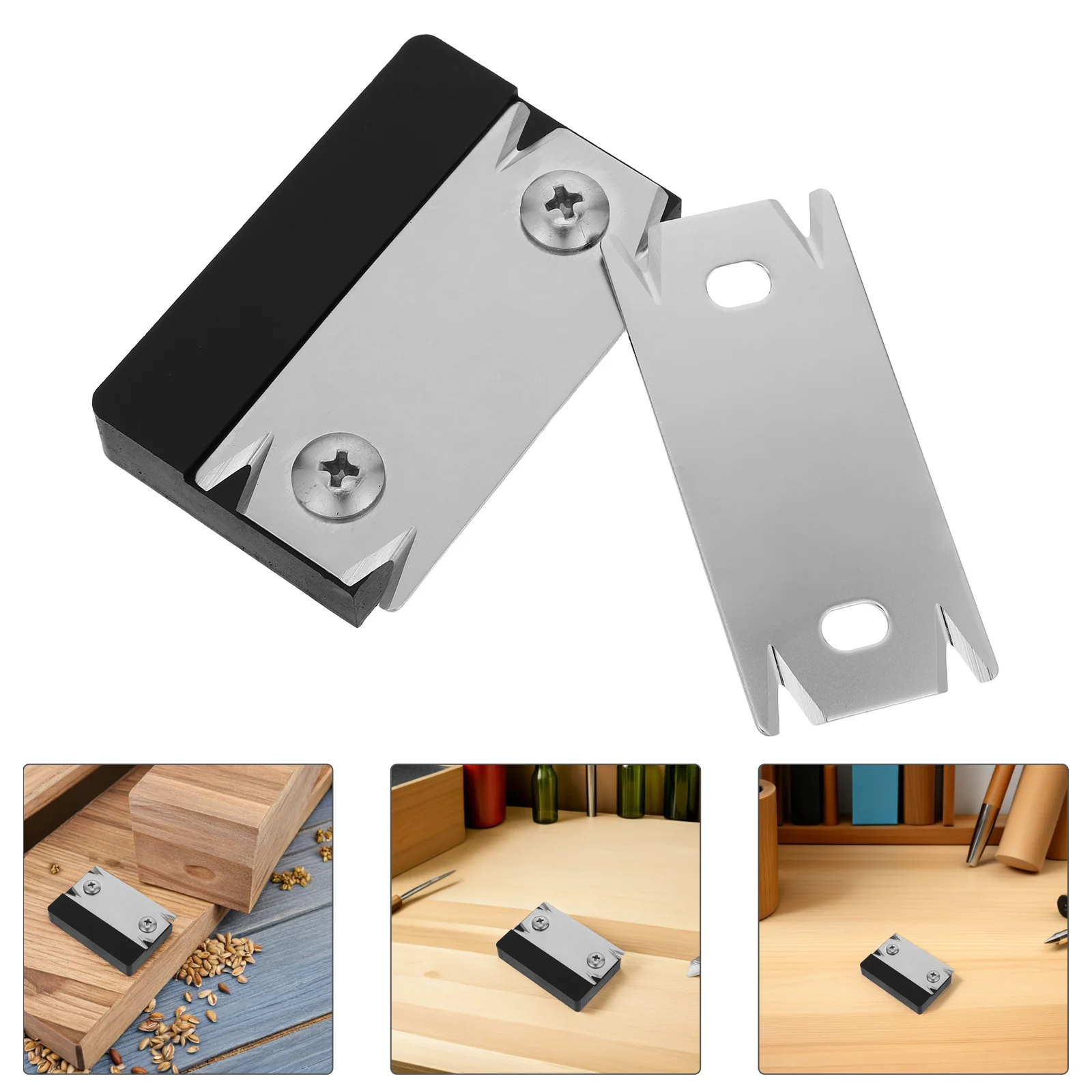 

1Set Woodworking Edge Planer Manual Chamfering Tool for Veneer Edge Trimming Smooth Deburring Professional DIY Furniture