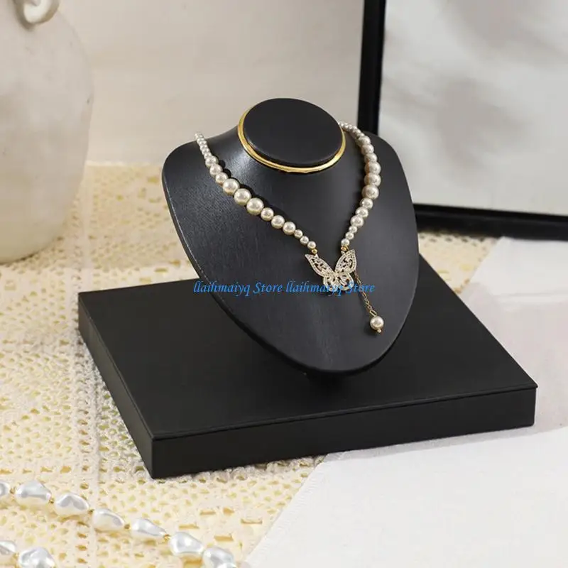 

573B Jewelry Photo Display Bust Stand for Necklace and Pendant Staging