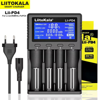 LiitoKala Pro Series Chargers: Lii-PD2 (2-Slot) & Lii-PD4 (4-Slot w/ 2000mA) - Universal Li-ion/NiMH/IMR/LiFePO4 Charger