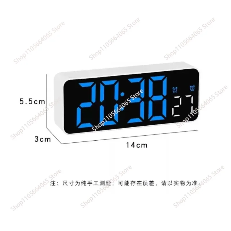 The new electronic digital clock timer alarm clock is counting down to the desktop luminous clock skips seconds display