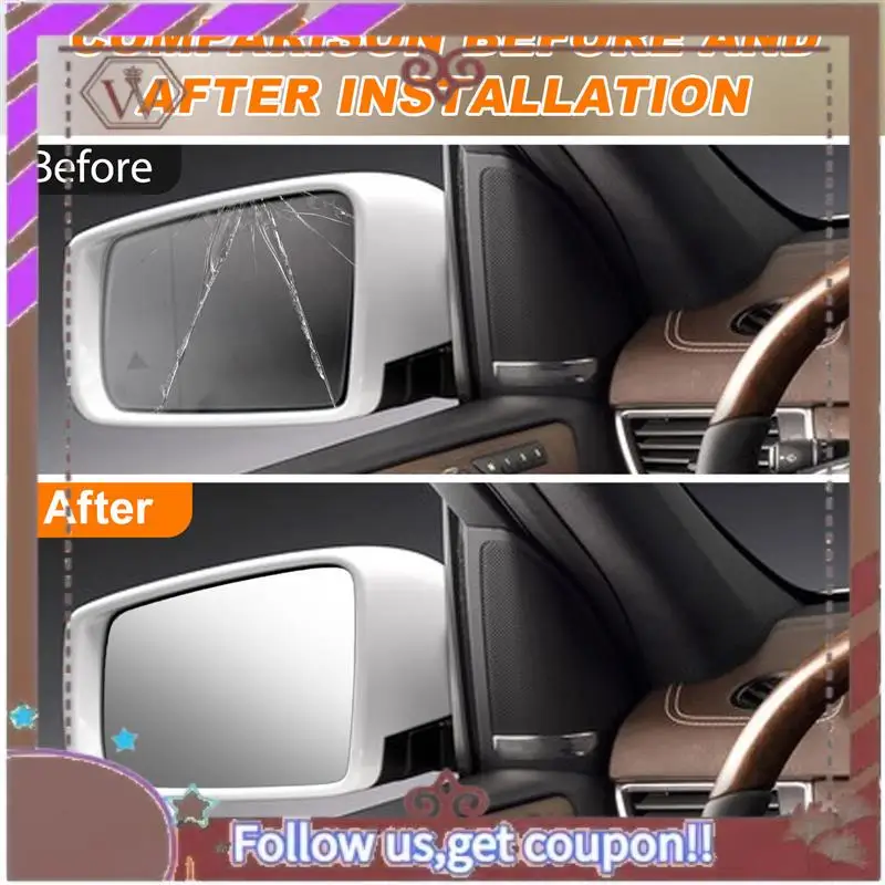 

A57E-Car Heated Rearview Mirror Glass With Blind Spot Monitoring A1668100119 For Mercedes-Benz GL350 GL450 GL550 2013-2019