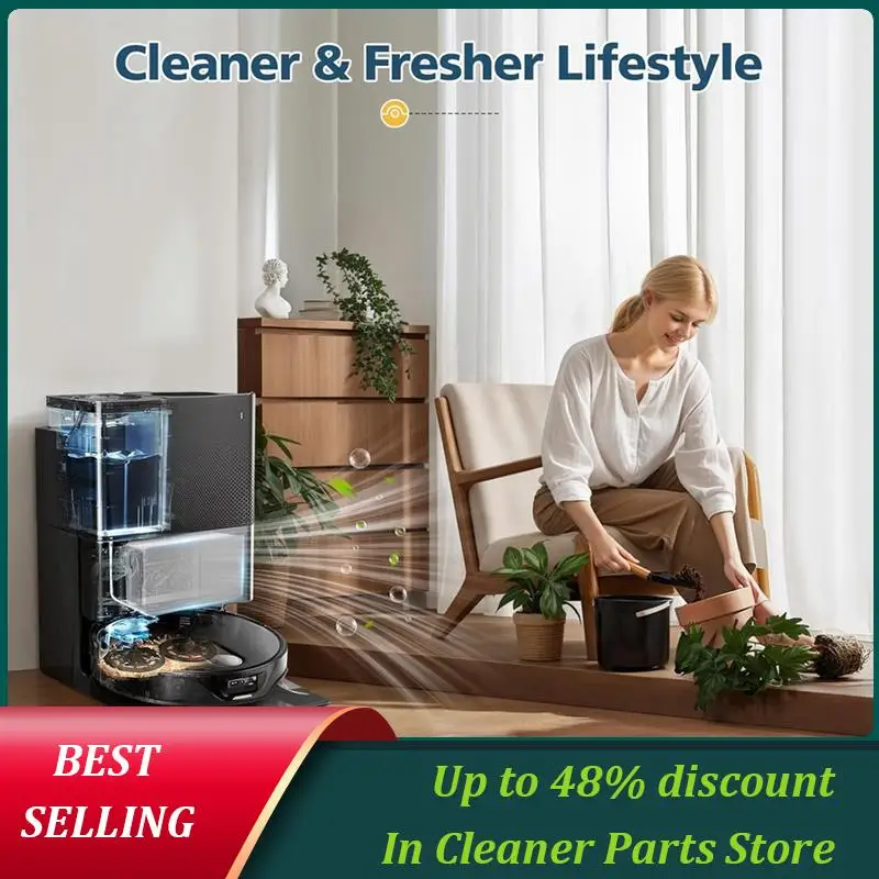 

Комплект аксессуаров для робота-пылесоса Roborock Qrevo Master/Qrevo Slim, запасные части, основная боковая щетка HEPA-фильтр