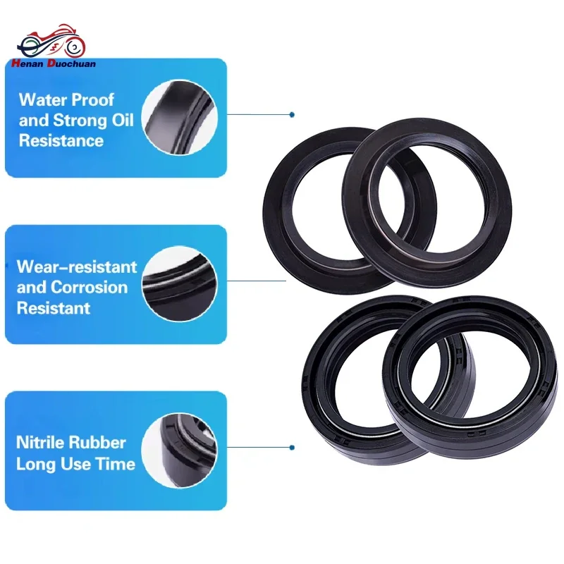 

35x48x11 Motorcycle Front Fork Oil Seal 35 48 Dust Cover Lip For Honda CBX550 CBX550F CB550 CB550F SUPER SPORT FOUR CB CBX 550