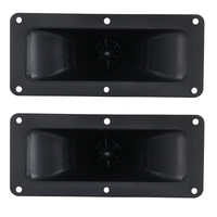 2 Pieces Rectangular Tweeters 186*80MM Piezo Tweeter Speaker 150W Ceramic Buzzer Square Audio Speaker Sound Bar