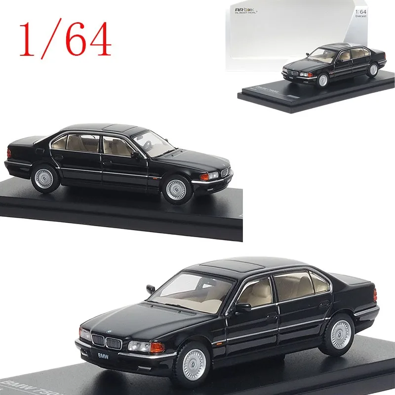

AR BOX Diecast 1/64 Scale BMW 750iL (E38) Officially Licensed Alloy Car Model Toys for Boys Gift