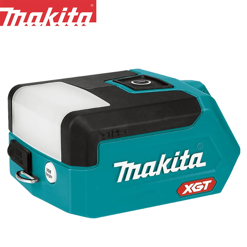 makita sem fio led worklight com a pele lanterna compacta usb carregado holofote branco quente interior e exterior ml011g 40v max 01