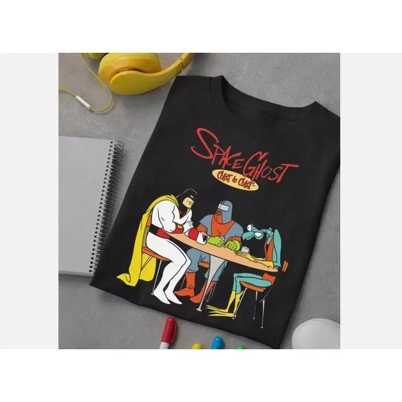 

Hot New Space Ghost Coast To Cartoon T Shirt Black All Sizes