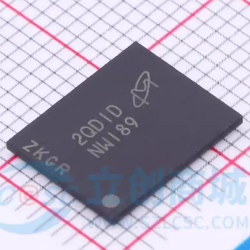 Integrated Circuits (ICs) Memory MT29F4G08ABBDAH4:D FLASH - NAND Memory IC 4Gbit Parallel 63-VFBGA (9x11)