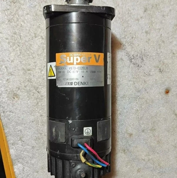 V870-032ELO For Sanyo V870-032EL0 DC Servo Motor Used