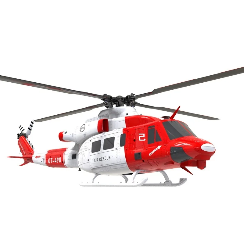 GOOSKY E2 1:35 GPS UH-1Y 6CH RC Heli RTF 2.4GHz échelle sans balais modèle Warbird cadeau