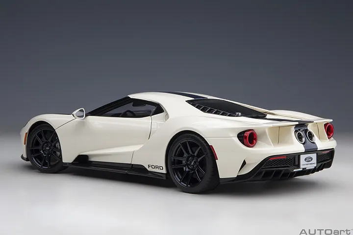 AUTOART 1:18 Scale FORD GT HERITAGE EDITION Resin Car Model