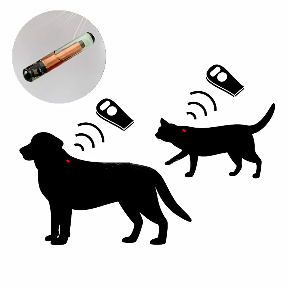 Universal Pet Microchips 134.2khz Registration Animal Implant Chip FDX-B Pet ID Microchip for Dog Cat Cow Pig Rabbit Pigeon Fish