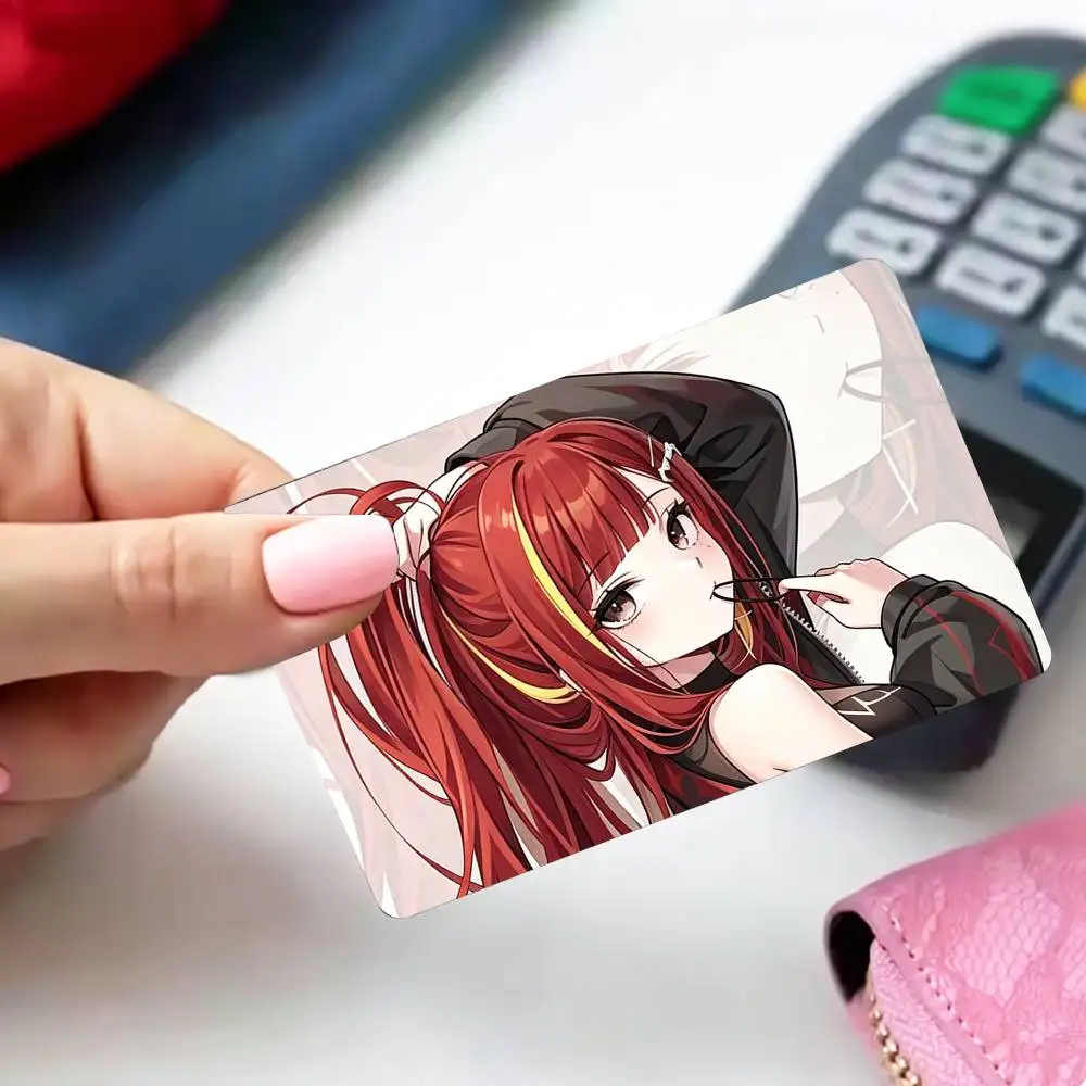 DarkGothic-Akane Lize   4pcs 1Set Card Stickers Small Waterproof Chip 4PCS Card Sticker Anti-Scratch