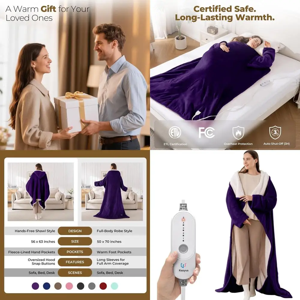 Purple 50X70 Electr…