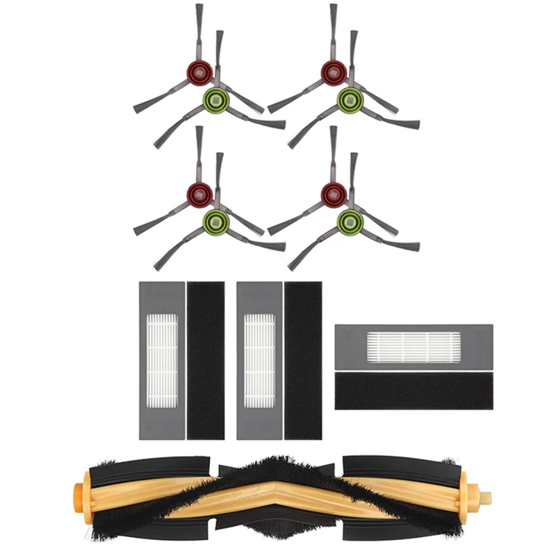 Replacement Parts Roller Brush Side Brush Hepa Filter For Ecovacs T8aivi T8max N8pro Robot Vacuum Cleaner Accessories