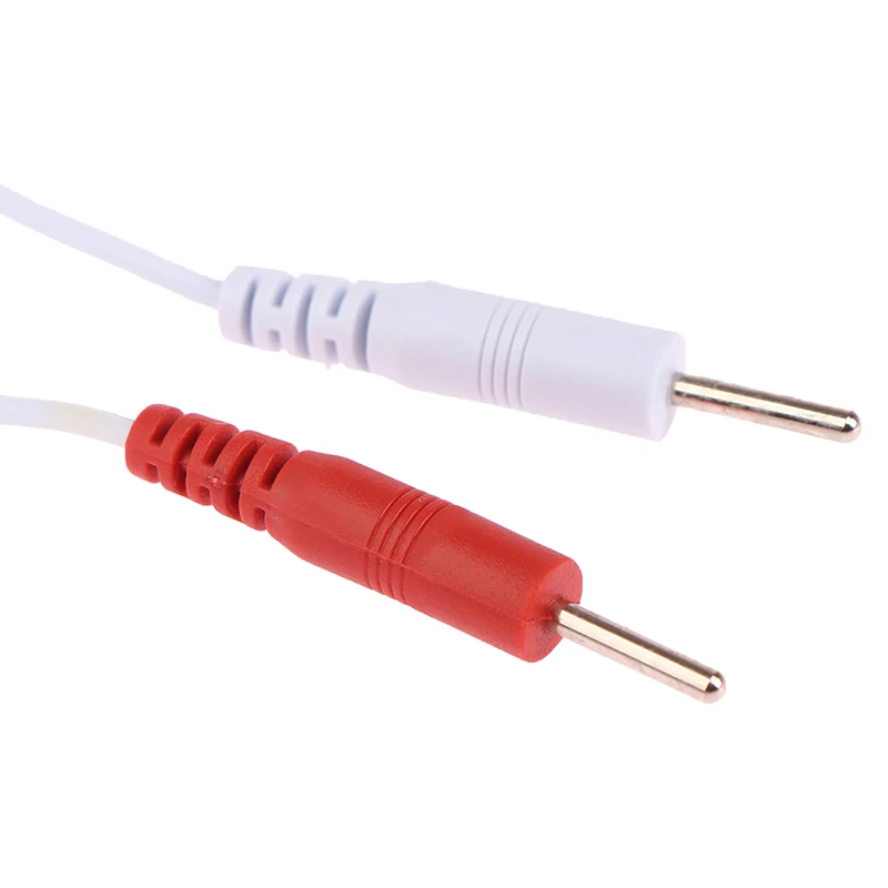 *Hot Sale 2.5mm Electrotherapy Electrode Lead Electric Shock Wires Cable For Tens Massager Connection Cable Massage 1.5m