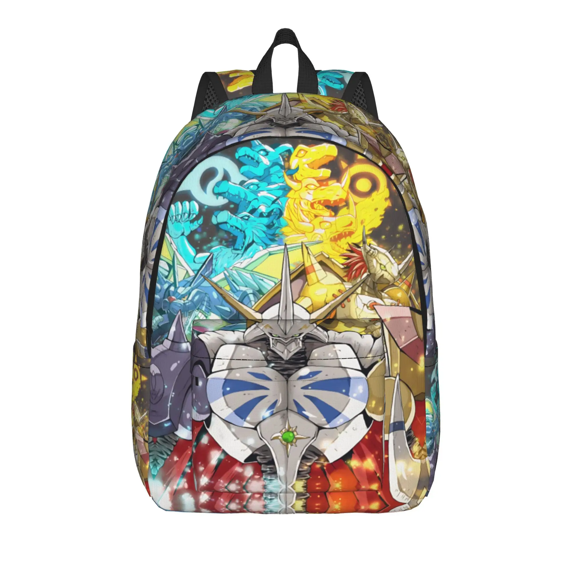 

Fashion Digital Monster Backpack Mochilas Portable Hiking Sturdy Shoulder Rucksack
