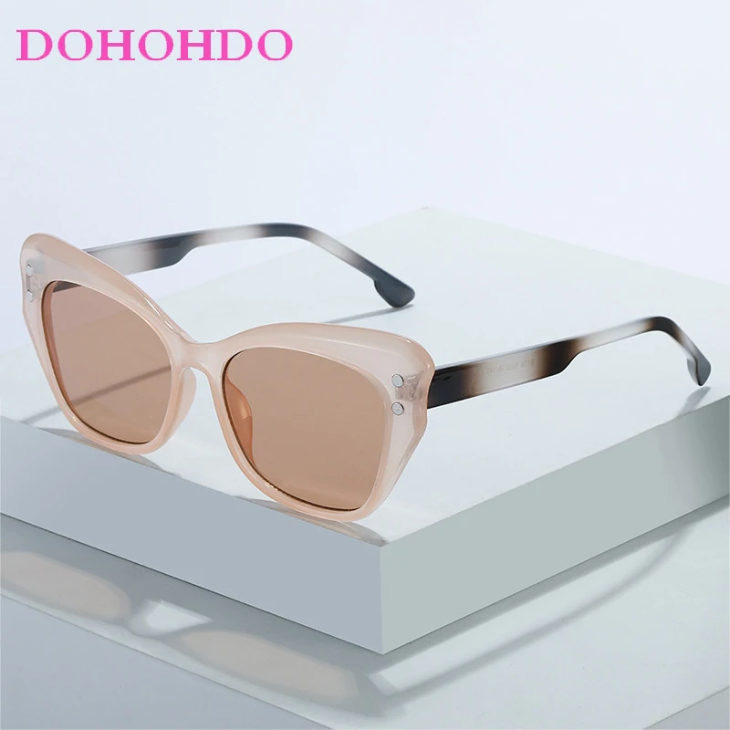 

Personality Cat Eye Sunglasses For Women Men Fashion Vintage Female Sun Glasses Luxury Brand Design Outdoors Travel Shades UV400