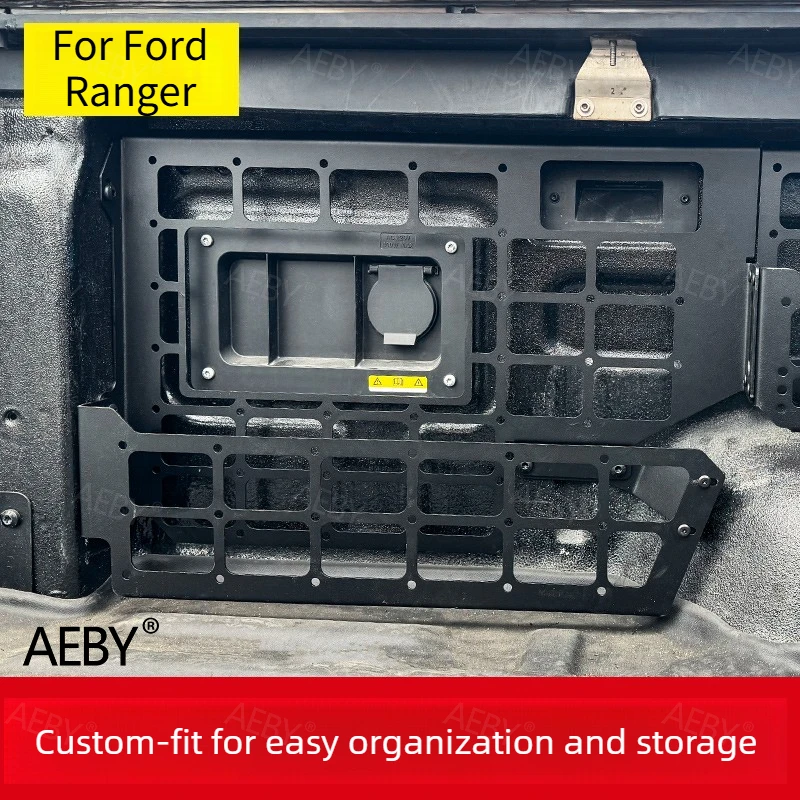 For Ford Ranger 2022-2026 Cargo net thickened iron,Car trunk extension net rear cargo box fixing bracket,Car accessories