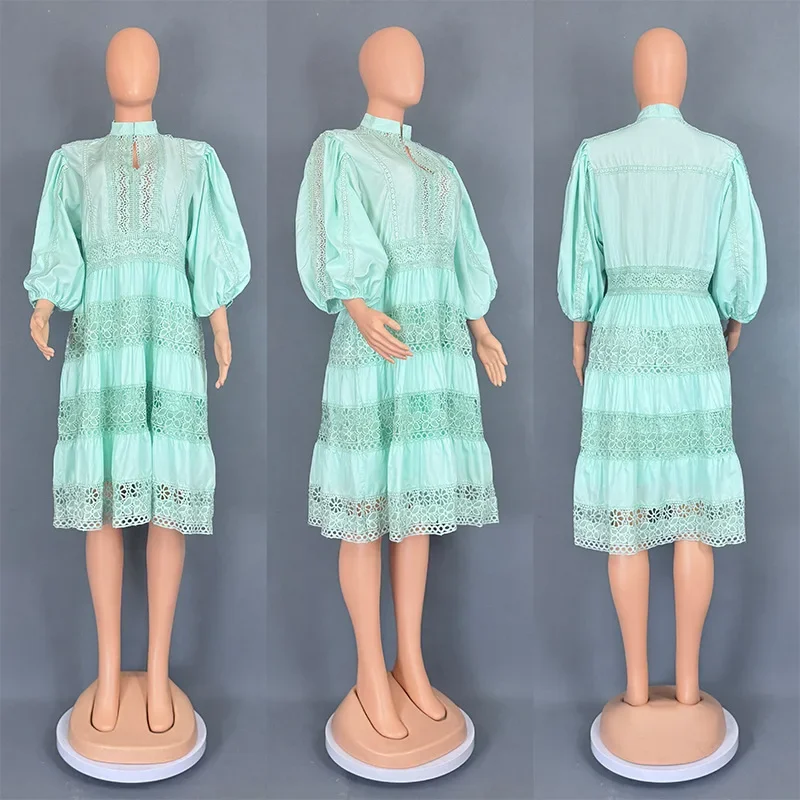 فساتين أفريقية أنيقة للنساء دانتيل فستان سهرة لحفلات الزفاف أنقرة Dashiki أفريقيا ملابس تركيا قفطان دانتيل عباية