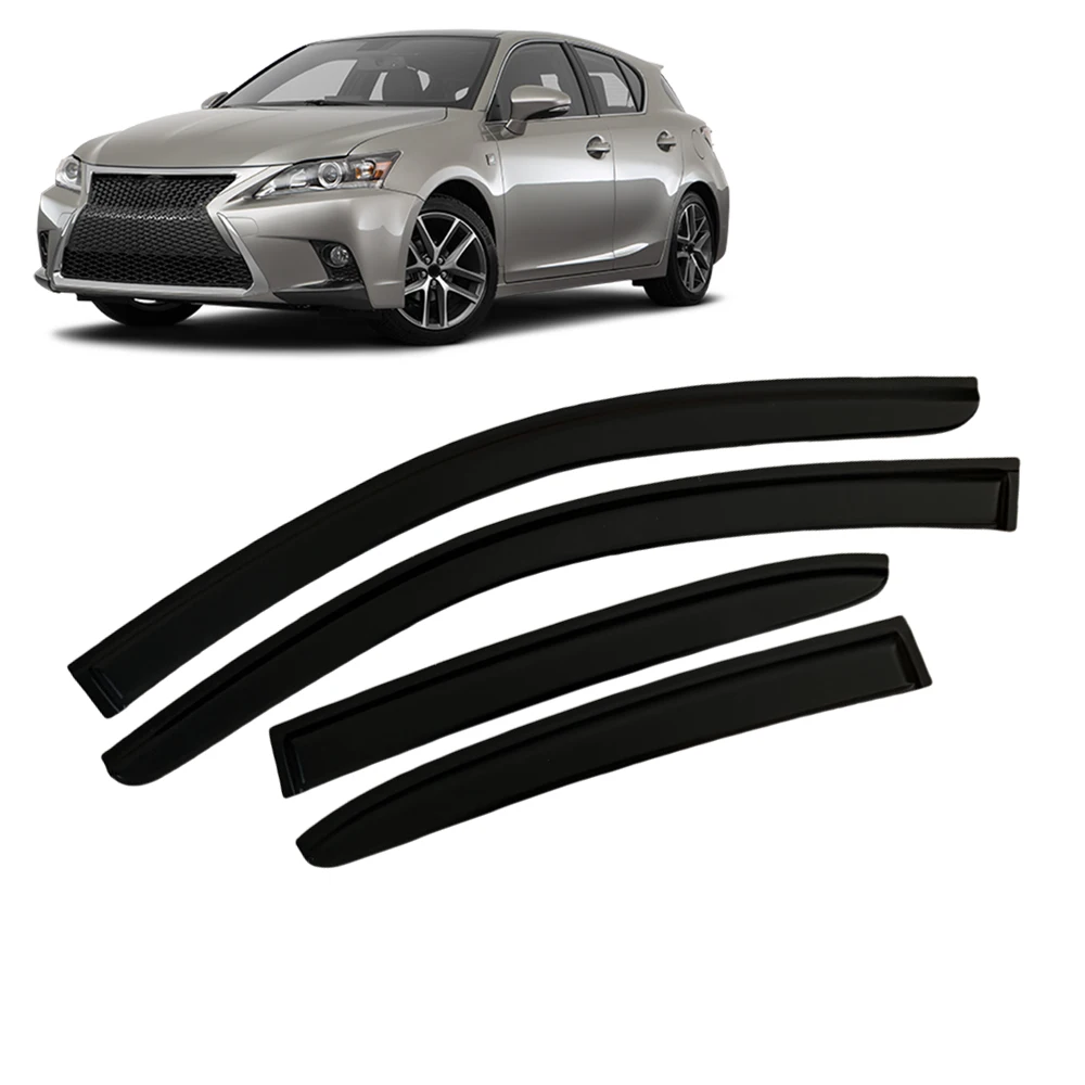 

Оконный козырек для Lexus CT200H 2011 2012 2013 2014 2015 2016, ветровые дефлекторы, защита от дождя, дверной козырек, вентиляционные шторы, вентиляционный козырек