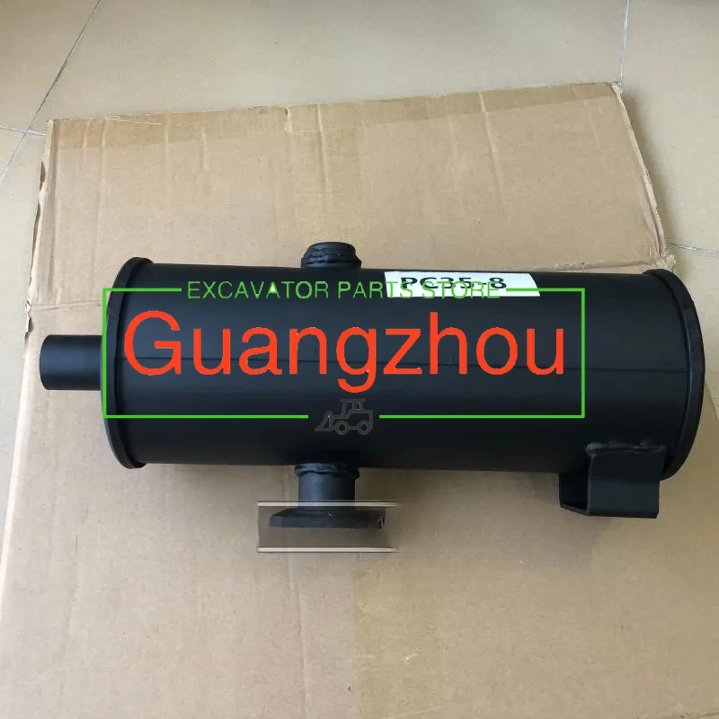 High Quality Exhaust Pipe Komatsu PC35-8 PC30-8 Excavator Muffler Tailpipe Bend