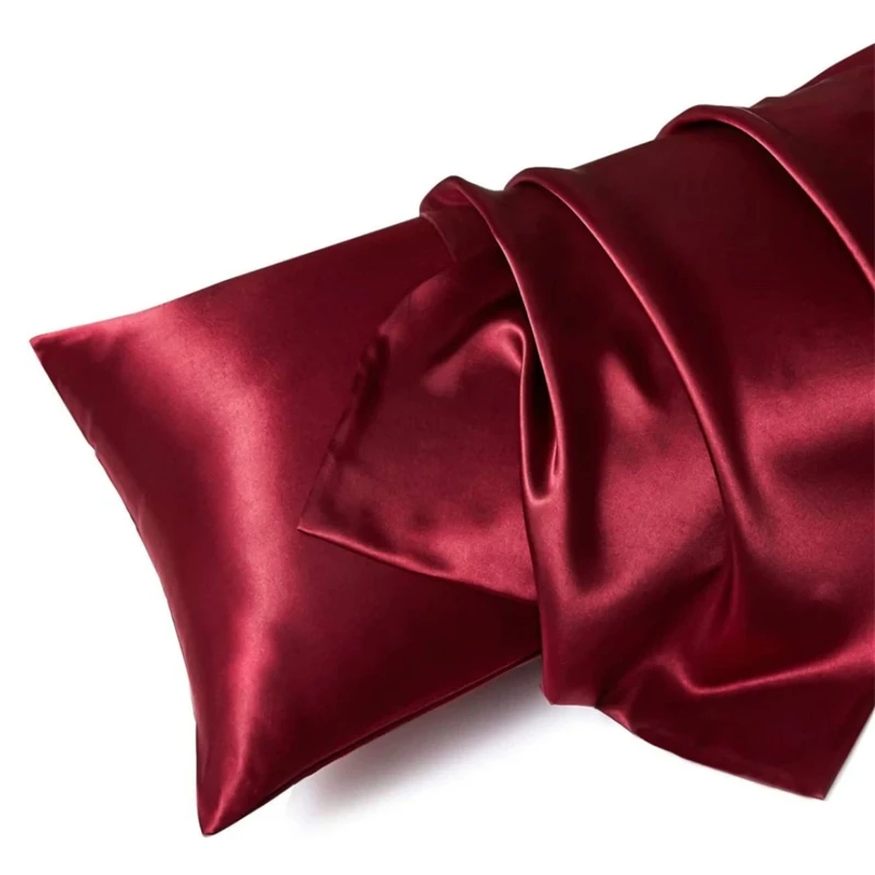 Kissenbezug aus Maulbeerseide, Bettkissenbezüge, Weiß, Schwarz, Grau, Champagner, Gold, Luxusbezüge, Heimbettwäsche, Standard-Queen-Size-Größe – Detail 9
