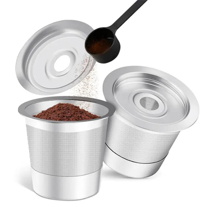 A74E-Reusable Coffee Pod For Keurig,Stainless Steel Refillable Coffee Pod,Coffee Filter For Refilling Capsules Pods