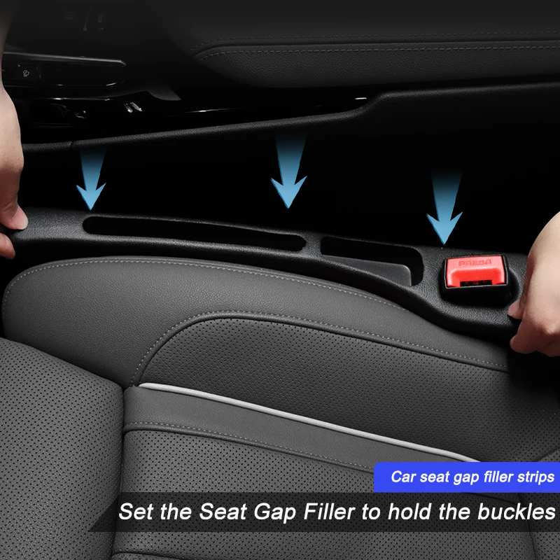 Universal Car Seat Gap Filler Side Seam Plug Strip Leak-proof Filling Strip For All Car Model Auto Interior Holder Accessories